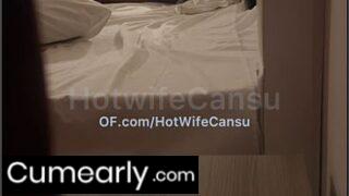 Tatilde otelde sex Hotwife Cansu ifşa