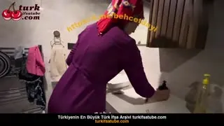 Fatmayla Her telden ifşa Lavaboyu temizledi